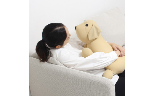 MOGU おすわりラブラ ライトベージュ ライトベージュ ライトベージュ