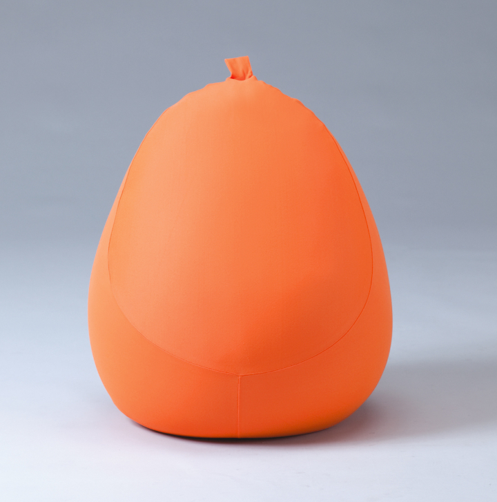MOGU フィットチェア（本体＋カバー） オレンジ オレンジ