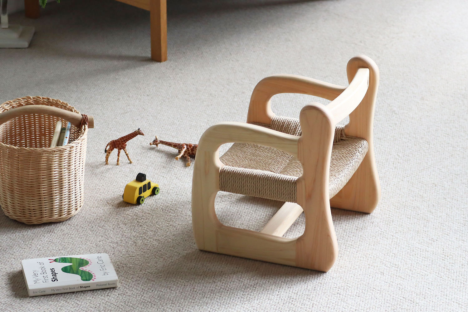 ファニファニの赤ちゃん椅子　ami‐アミ（ナチュラル） ナチュラル