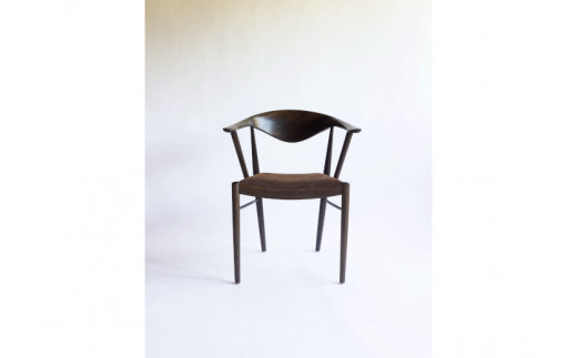 TataraF-type 鉄染め仕上げ（座面：板） TataraF-type 鉄染め仕上げ（座面：板）