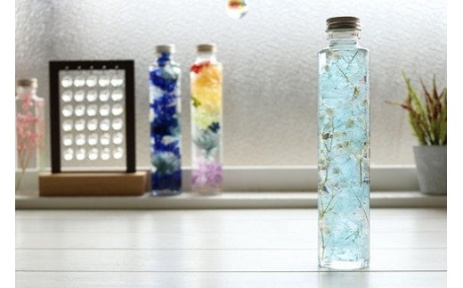 7色のハーバリウム～COLORS SERISES～（ライトブルー） KWNBZ005