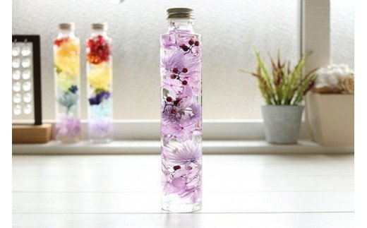 7色のハーバリウム～COLORS SERISES～（ヴァイオレット） KWNBZ007