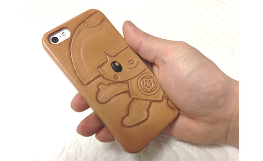 本革 きんたくんiPhoneカバー（iPhone5,5s,SE用） KWNBM001