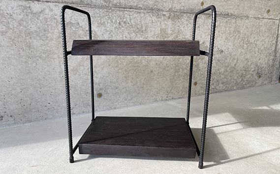 ラック　天然木無垢材 KWNCH018