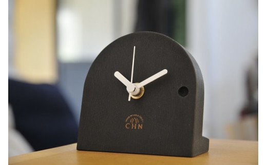 置き時計（渋墨） KWNBL005
