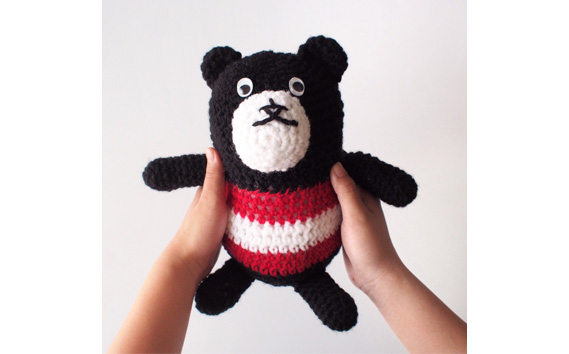 寺田マユミデザイン　ブングマあみぐるみ（大） KWNA004