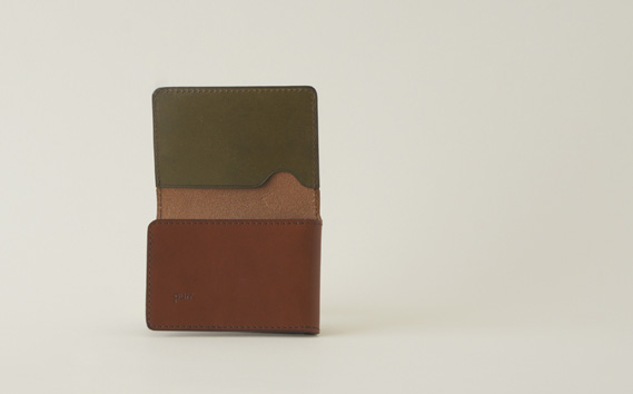 革かばん・purr（パー） Lpasscase(brown) KWNAW004