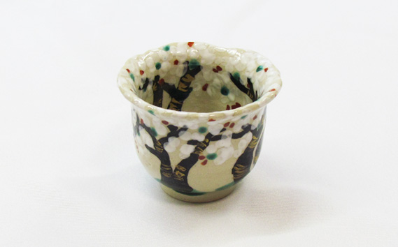 桜絵ぐい呑 KWNAT002