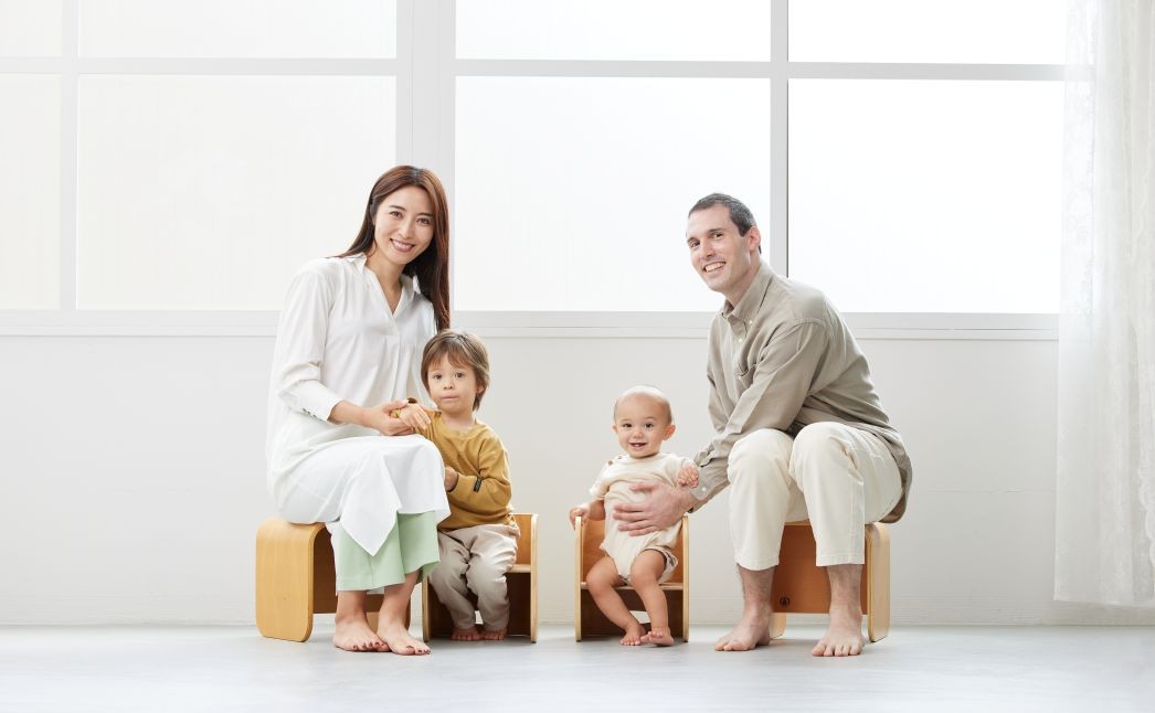 HOPPL【アウトレット】コロコべビーチェアWH KWNBV305