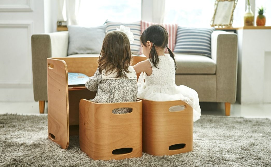 HOPPL【アウトレット】コロコロベビーチェアGR KWNBV307