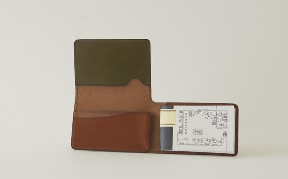 革かばん・purr（パー） Lpasscase(brown) KWNAW004