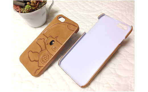 本革 きんたくんiPhoneカバー（iPhone6plus,6splus,7plus用） KWNBM003