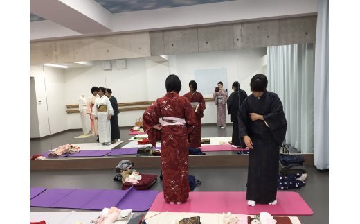 自分で着物が着られる方の他装アドバイス教室（3回分） KWNCC004