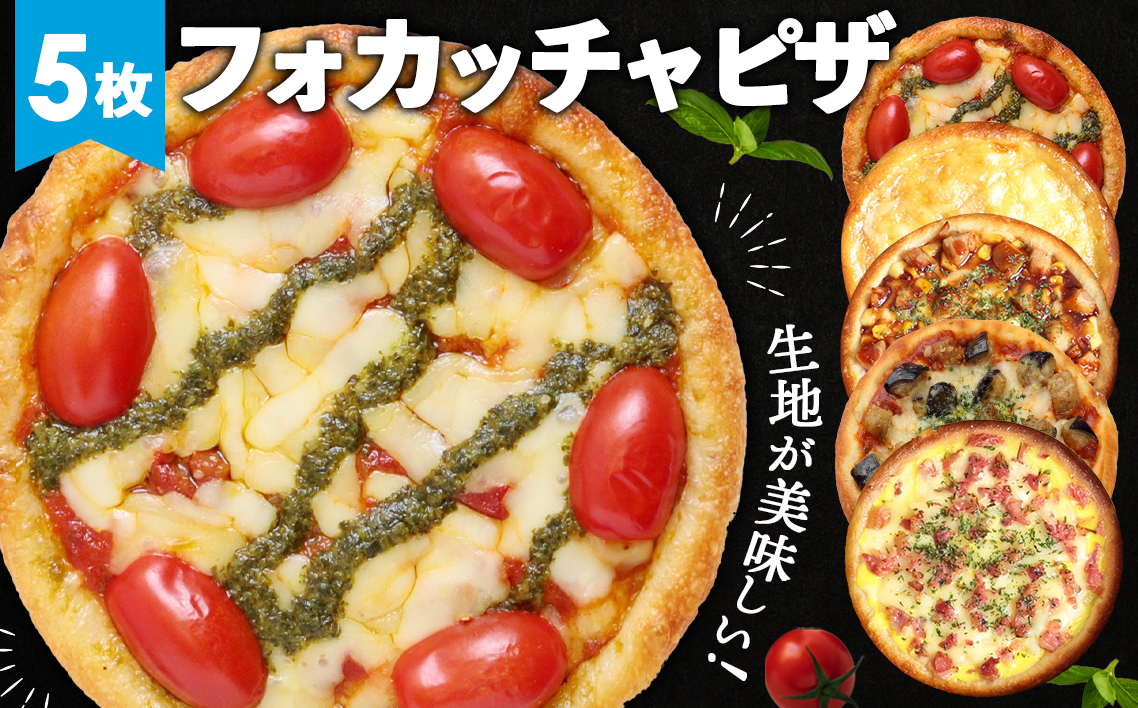 PIZZA PORT こだわり冷凍ピザ5枚セット KWNBX003