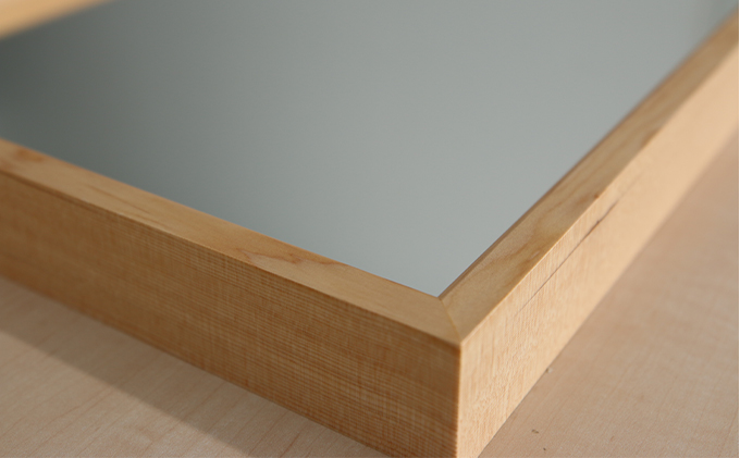 地場製造立体フレームミラーW-4169 NA