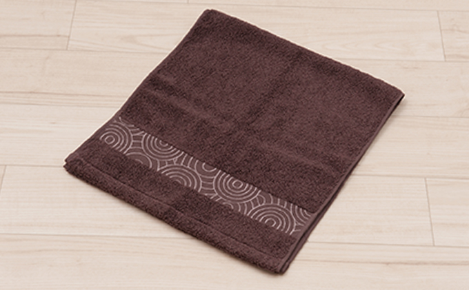 フェイスタオル（約34×80cm）5枚セット　M＋home リムシリーズ　ベージュ