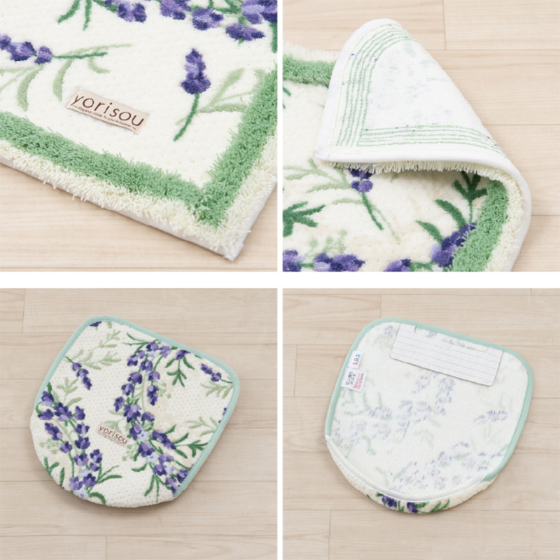 yorisou ラベンダー トイレタリー2点セット（耳長ﾛﾝｸﾞﾏｯﾄ）ラベンダー