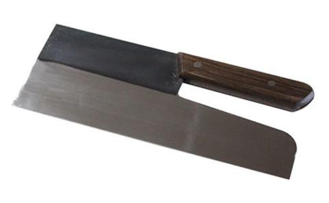 麺切包丁 300mm 国栄 S-1 全鋼 そば切包丁 本格手打鍛造品