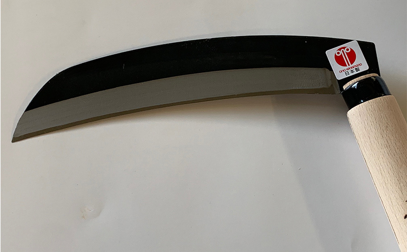 草刈り鎌 角型 165mm goose ガーデニング 農業 稲刈り 除草