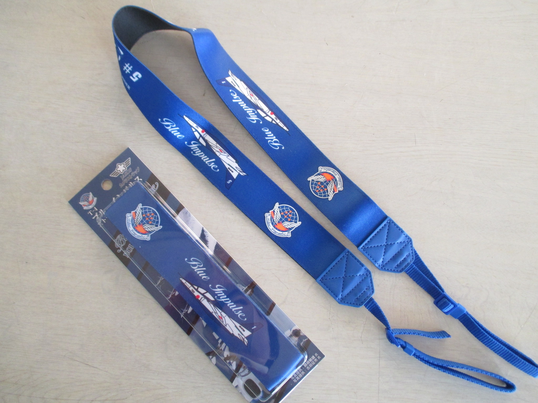 ブルーインパルスカメラストラップ　Blue Impulse