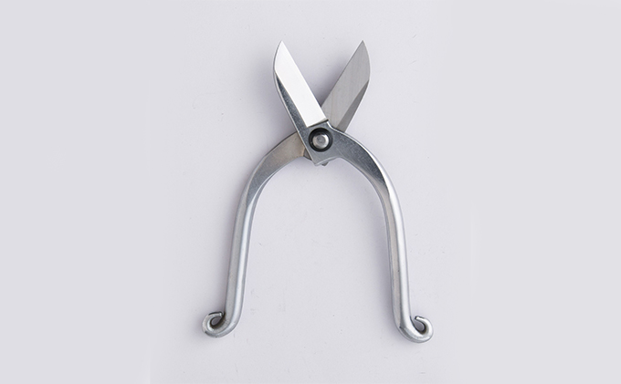 小野鉄 生花鋏 池の坊型 165mm クロームメッキ