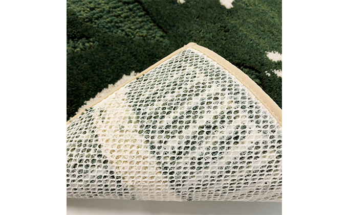 M+home　モンステラ　インテリアマット（約45×70cm）