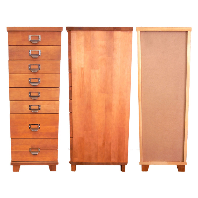 チェスト 8段 ダークブラウン [ 収納 家具 インテリア ]