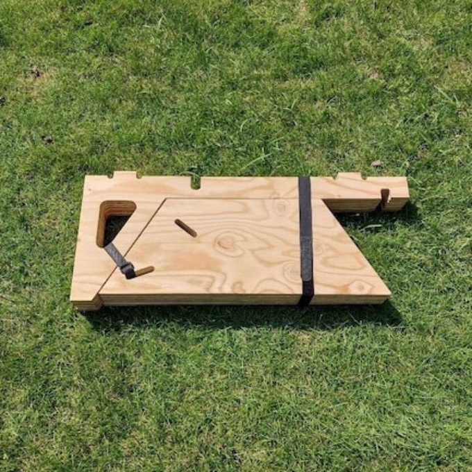 HEXA-TABLE【かこむ】[ テーブル アウトドア キャンプ バーベキュー BBQ 軽量 収納 コンパクト ]