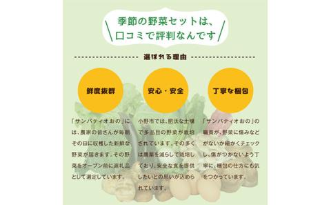 小野市産季節の野菜セット！