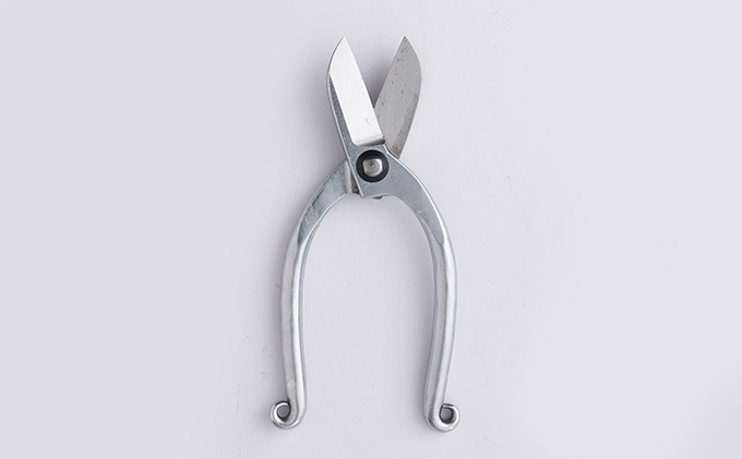 小野鉄 生花鋏 池の坊型 150mm クロームメッキ