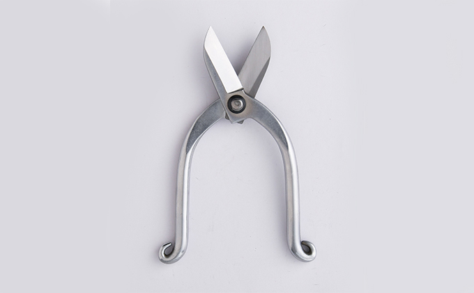 小野鉄 生花鋏 池の坊型 165mm クロームメッキ