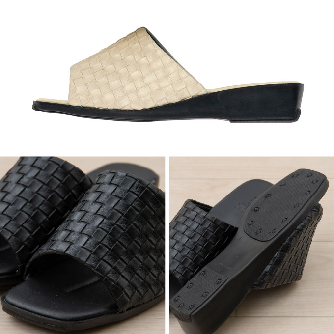 M+home レゾン 婦人用外履きサンダル2点セット Mサイズ