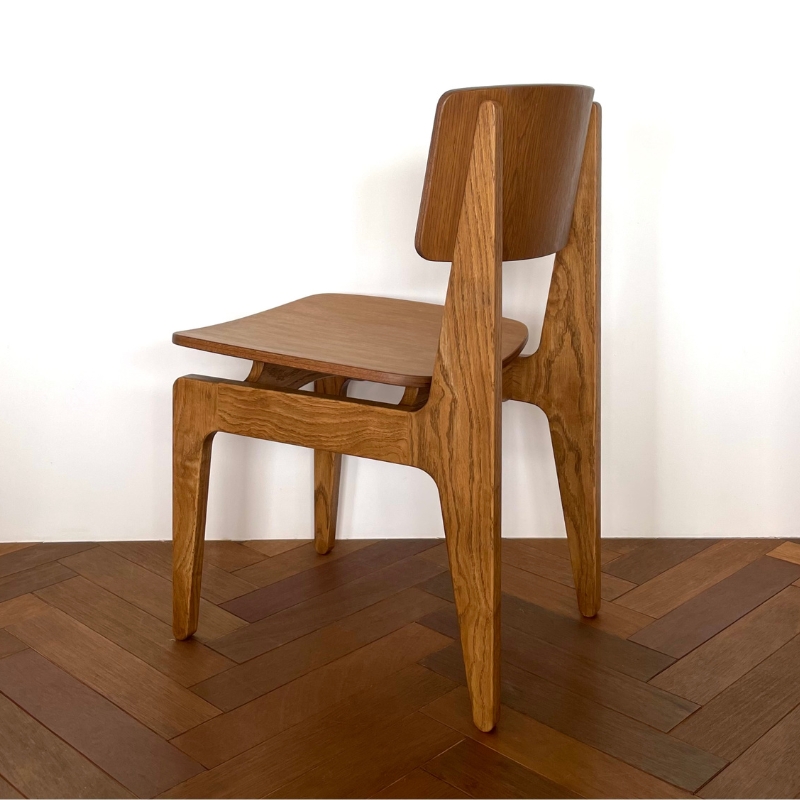 ダイニングチェア 03 インテリア 滑らか かわいい 背もたれ フィット オカモトカグ デザイン オリジナル