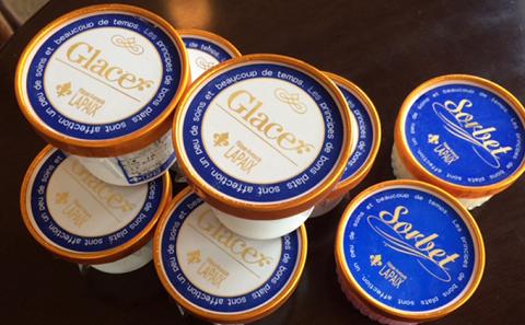 アベニュー・ド・ラペの手作りアイスクリームとシャーベット