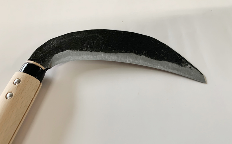 草刈り鎌 両刃 150mm goose ガーデニング 農業 稲刈り 除草