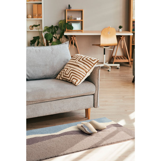 M+home キンバリー インテリアマット　55×85cm