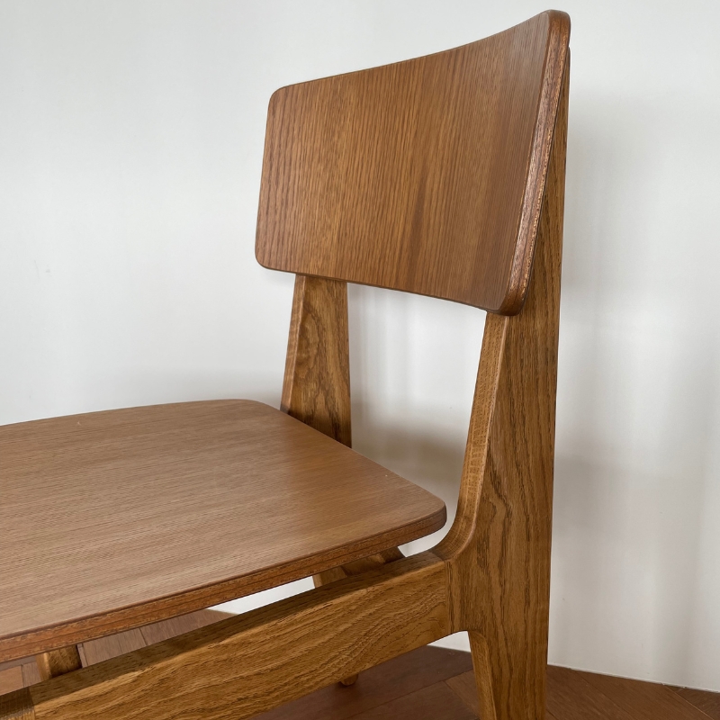 ダイニングチェア 03 インテリア 滑らか かわいい 背もたれ フィット オカモトカグ デザイン オリジナル