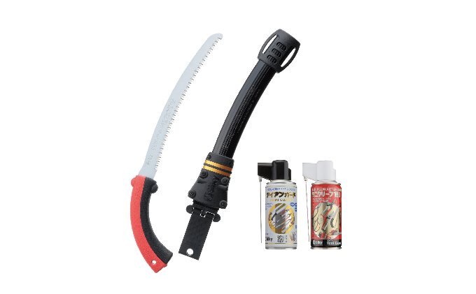 900-56　狭所剪定用のスリム刃　シルキーカーブ鋸セットB