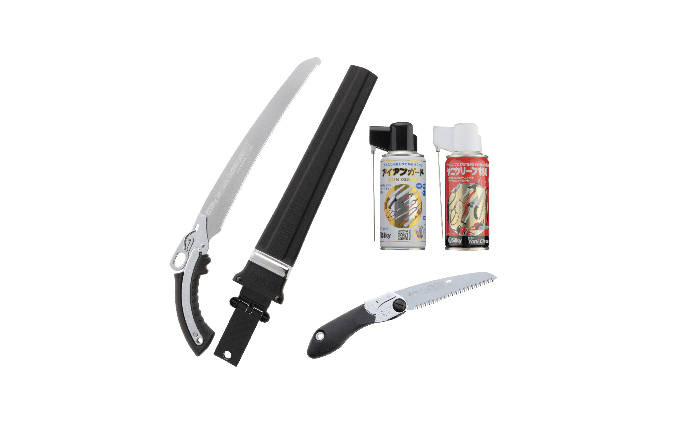 900-60　土木工事から竹の伐採まで シルキー万能鋸セットB