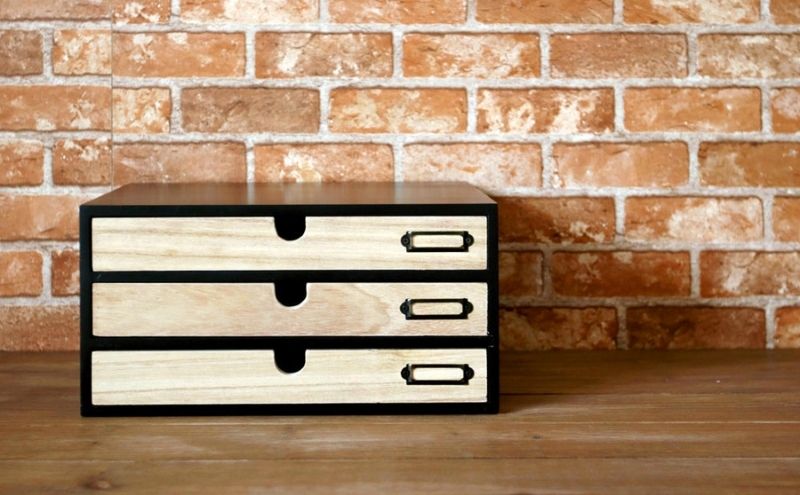 収納 小物 チェスト 3段 3杯 NOTICE ノーティス インテリア 小物入れ 小物収納 木製 木製小物入れ 家具 整理 整理整頓 A4 おしゃれ 兵庫 兵庫県 小野市