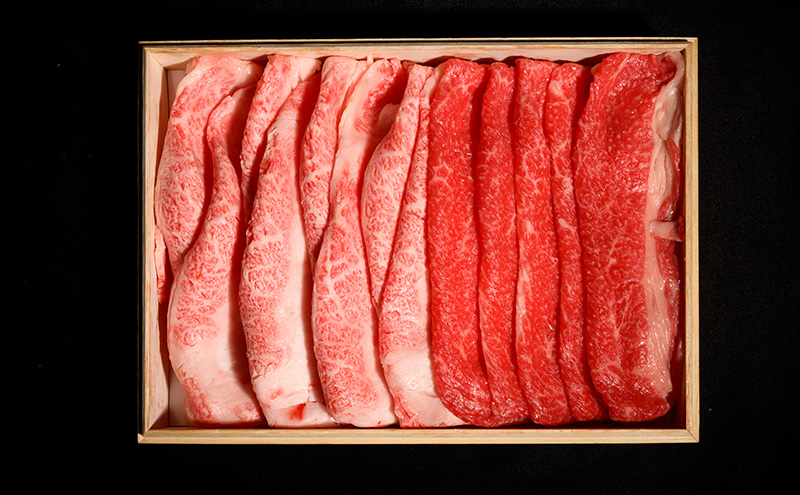 神戸牛 一頭 すき焼き 食べ比べ A（4種）計 800g （ ロース ・ もも ・ かた ・ ばら 各200g）