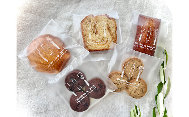 おすすめ詰め合わせ キャニスター缶 ピンク 5種各1個入 [ スイーツ 菓子 洋菓子 焼菓子 マドレーヌ フィナンシェ クッキー パウンドケーキ ギフト プレゼント ]