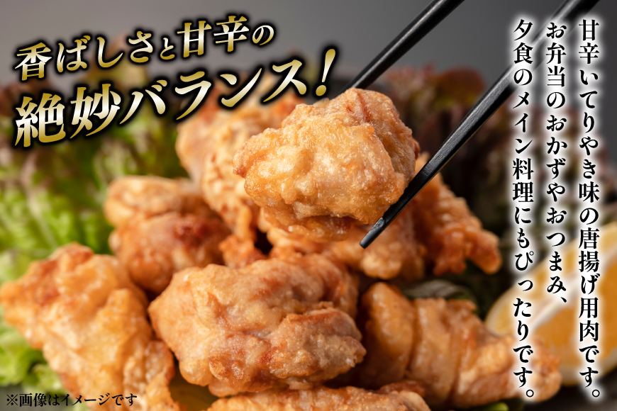 鶏肉 もも肉 味付け 1kg (250g×4p) 唐揚げ てりやき用 [司フーズ・システム 兵庫県 三田市 3d28bdy500007] 小分け もも とりにく とり肉 照り焼き てりやき 冷凍 味付け肉 鶏もも 鶏もも肉 鶏モモ 鶏モモ肉 鶏肉もも