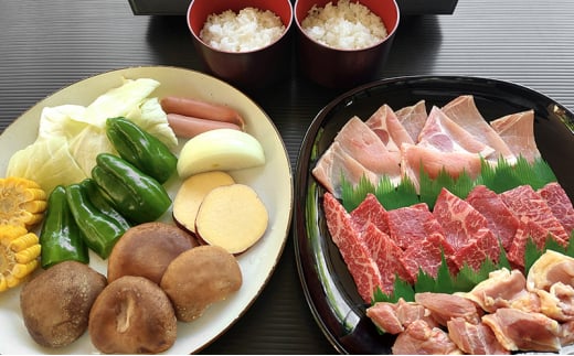 【ふるさと納税】 黒毛和牛・三田ポーク・名古屋コーチンの三種盛り バーベキュー・ペア食事券  チケット 食事券 アウトドア BBQ ギフト お祝い 贈答品 中元 歳暮 数量限定 期間限定 人気 ふるさと納税 ふるさと 人気 おすすめ 送料無料 兵庫県 三田市 [3d28bae580000]