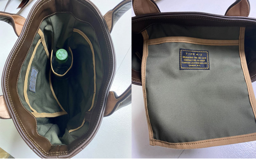 A-2 Bag　アメリカ軍　ホースハイド　馬革鞄　ラセットブラウン[3d28bae210001]0301