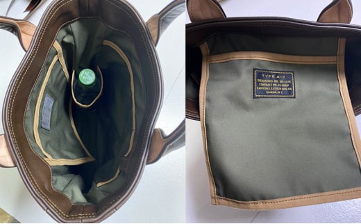 A-2 Bag　アメリカ軍　ホースハイド　馬革鞄　シールブラウン[3d28bae210002]0301