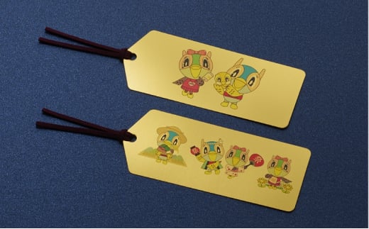 三田市ふるさと納税限定企画『純金招福キッピーしおり』　キッピーハッピーenjoy [3d28bae300054]0326