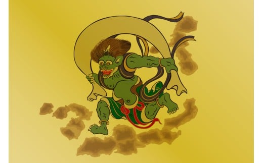 ふるさと納税限定！三田市オリジナル 純金カード 風神雷神[三菱マテリアルトレーディング 兵庫県 三田市 3d28bae300082] 金 純金 カード 5g