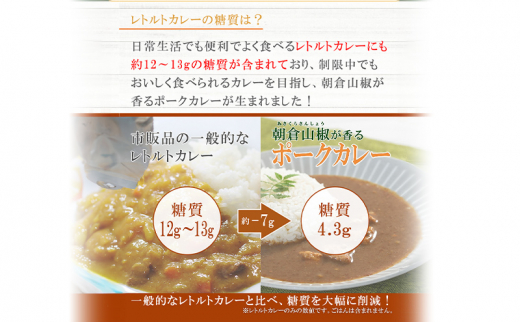 【ふるさと納税】 朝倉山椒が香る 三田ポークカレー (180g 10食セット) 低糖質 低カロリー 和風レトルトカレー 健康志向 常温長期保存 保存食 防災 災害備蓄 数量限定 訳あり 送料無料 兵庫県 三田市 [3d28bae630001]