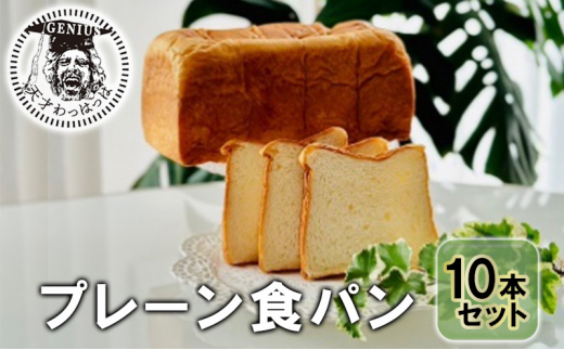 【ふるさと納税】 プレーン食パン10本セット (ご機嫌モーニング) パン ぱん 食パン ブレッド おいしい プレーン 朝食 朝ごはん 朝  数量限定 訳あり ふるさと納税 ふるさと 人気 おすすめ 送料無料 兵庫県 三田市 [3d28bae530003]